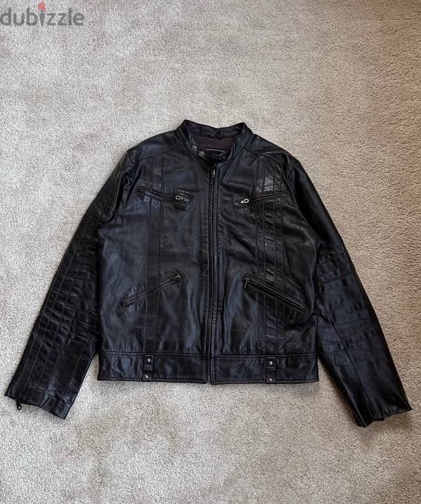 genuine leather jacket 1