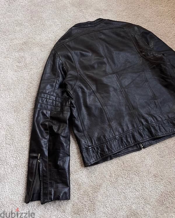 genuine leather jacket 3