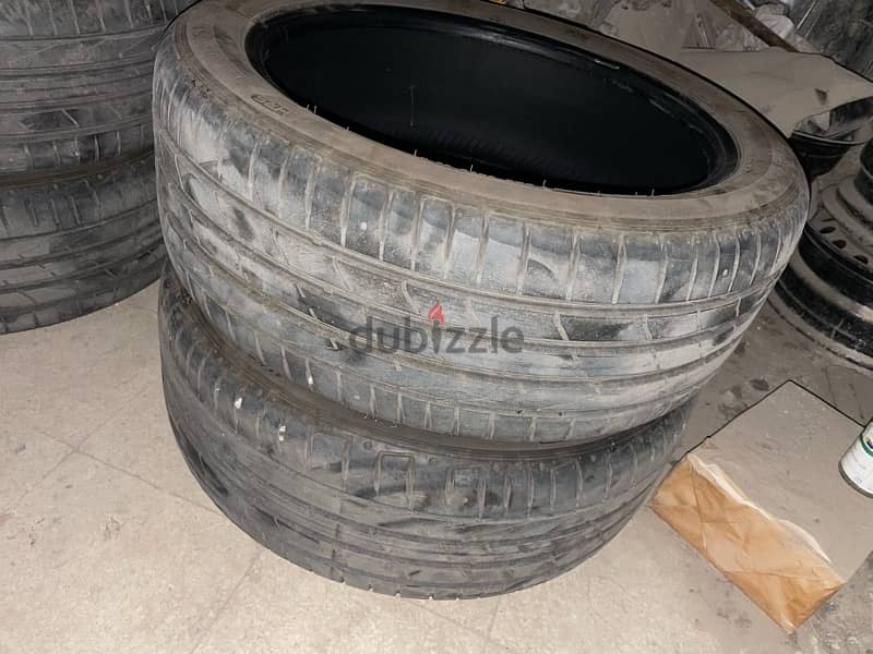 طقم كاوتش Hankook ران فلات MOE مقاس 18-225-45 1