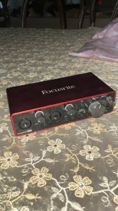 focusrite scarlett 2i2 3rd gen audio interface