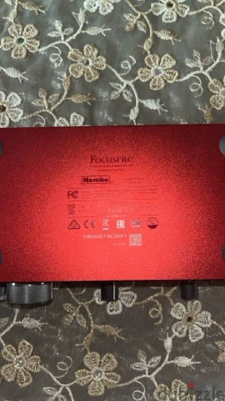 focusrite scarlett 2i2 3rd gen audio interface 1