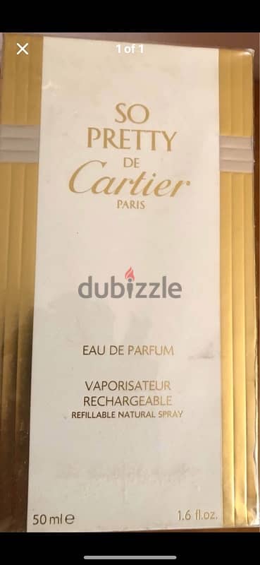 so pretty de cartier brand new sealed