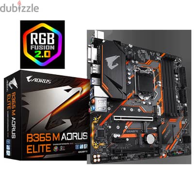 MOTHERBOARD GIGABYE B365M AOURUS ELITE+COREI3-9100F+16+16RAM