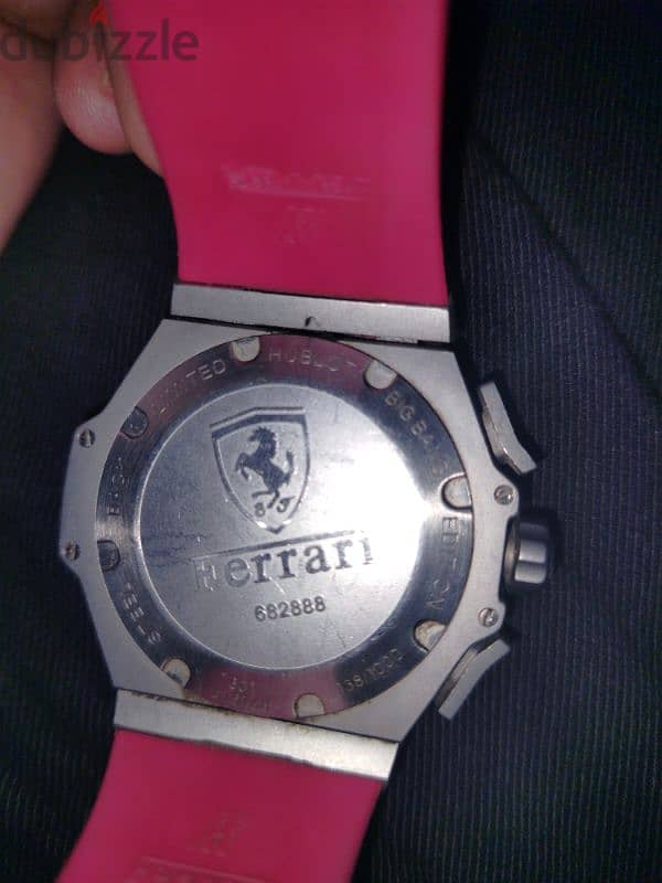 HUBLOT. . . Ferrari ساعه 6