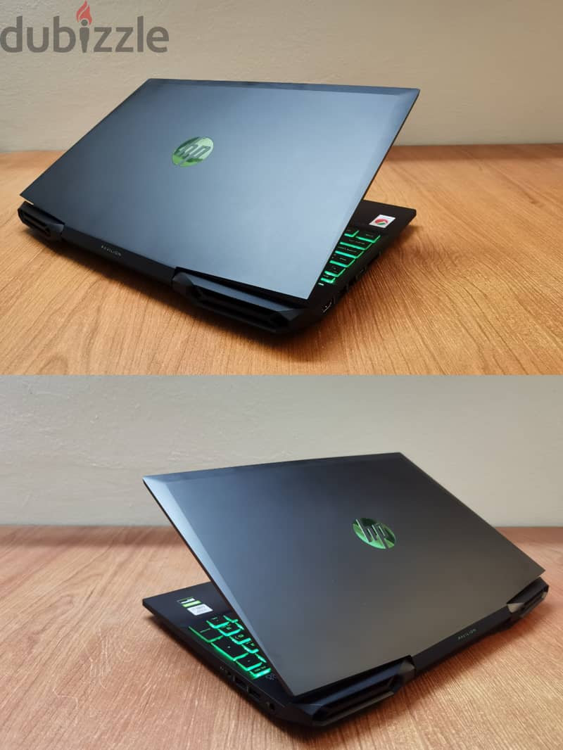 Hp Pavilion i7-10750H GTX 1650ti Gaming LapTop جيل عاشر 6