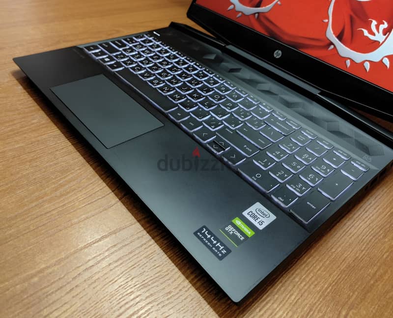 Hp Pavilion i5-10300H GTX 1650ti Gaming LapTop جيل عاشر 10