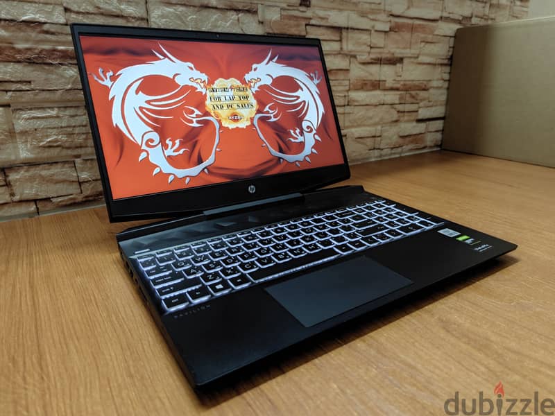 Hp Pavilion i5-10300H GTX 1650ti Gaming LapTop جيل عاشر 11