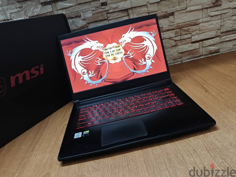 Msi i7-10750H RTX 2060 Gaming Laptop جيل عاشر 2