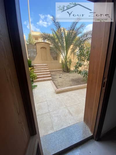 Ground floor apartment for rent, first tourist area 6th of October, near the club and Dahshur link