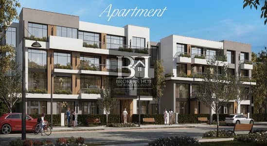 installment 10 years apartment for sale in Sheikh Zayed, in front of Sphinx Airport,lugar compound