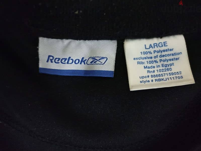 جاكيت Reebok اسود 1