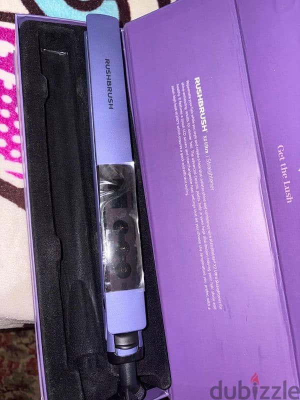 Rush brush x2 ultra straightener 1