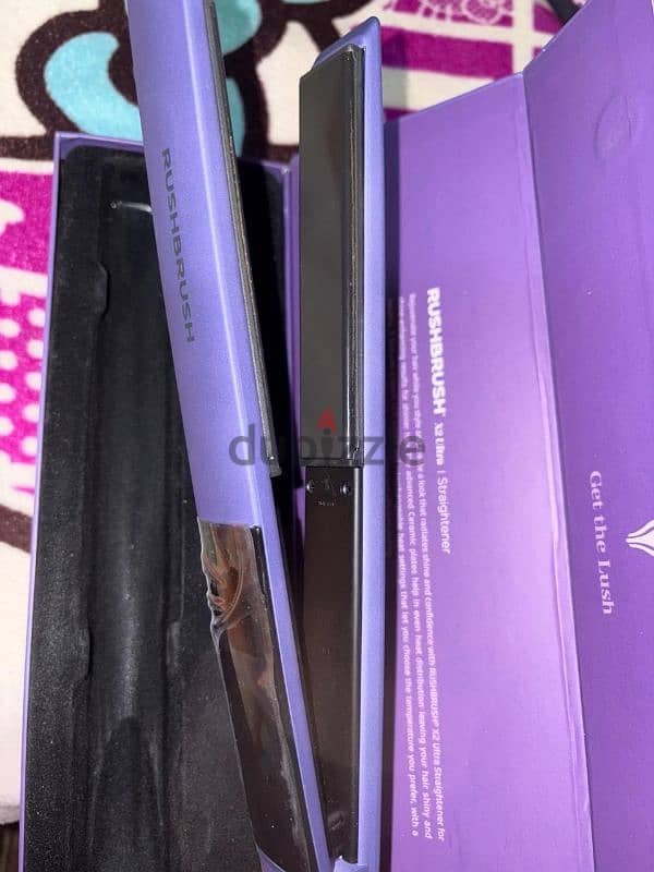 Rush brush x2 ultra straightener 2