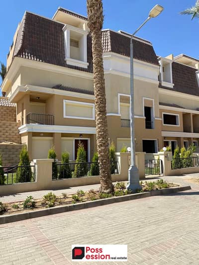 stand alone villa for sale in BetterFly Extension Sarai Compound with installments over 12 years without payments on the Suez Road  next to Madinaty