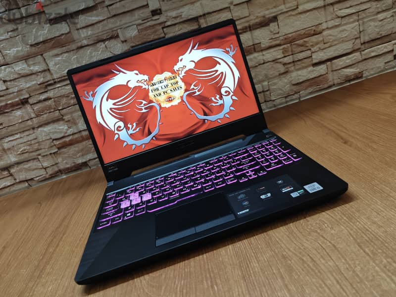 Asus Tuf i5-10300H GTX 1660ti Gaming Laptop جيل عاشر 2