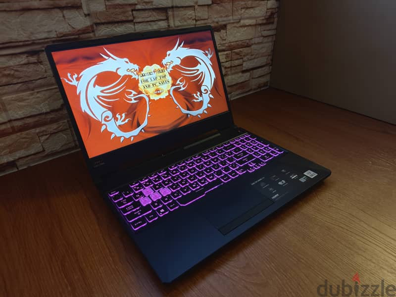 Asus Tuf i5-10300H GTX 1660ti Gaming Laptop جيل عاشر 9