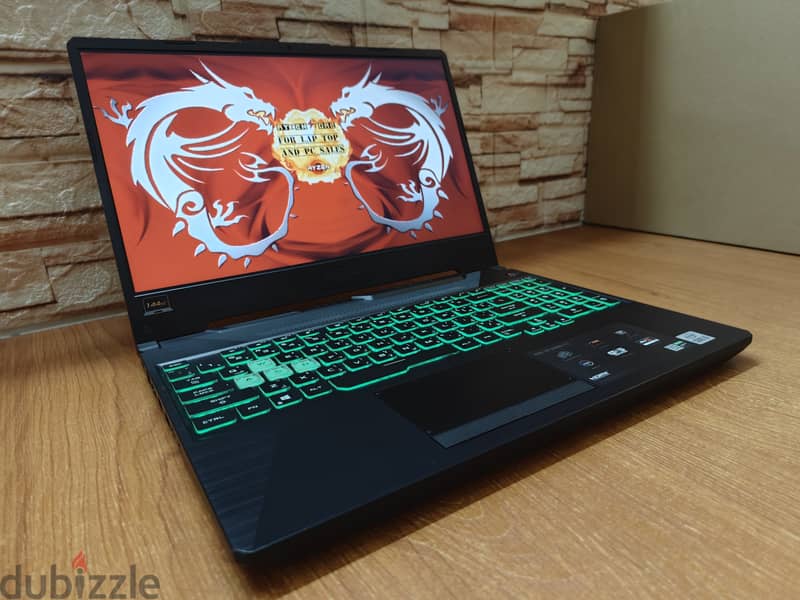 Asus Tuf i5-10300H GTX 1660ti Gaming Laptop جيل عاشر 10