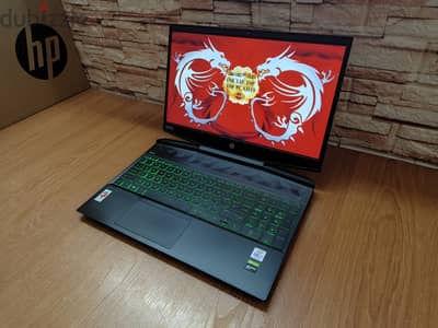 Hp Pavilion i7-10750H GTX 1650 Gaming LapTop جيل عاشر