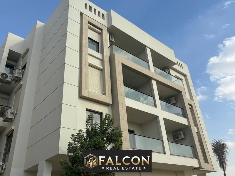 Luxurious triple view apartment next to City Center Maadi in Sheraton with hotel finishing + kitchen, air conditioners and parking in installments 0