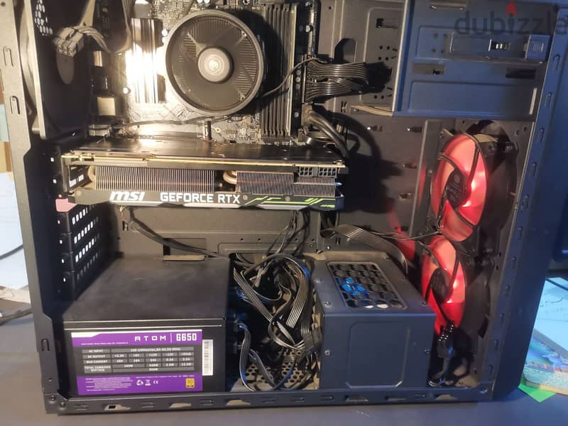 Cooler Master MidTower Rtx 2080 Ryzen 5 3600 تجميعة للبيع 0