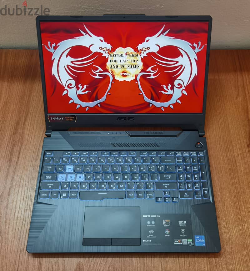 Asus Tuf Gaming RTX 3050ti intel i5-11400H gaming laptop 11 جيل 3