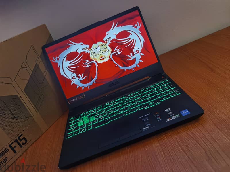 Asus Tuf Gaming RTX 3050ti intel i5-11400H gaming laptop 11 جيل 11