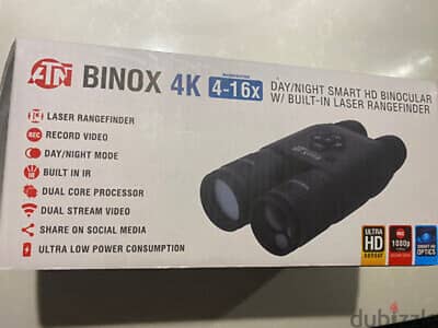 ATN binox 4K 4-16X binocular  منظار أمريكي ليلي نهاري