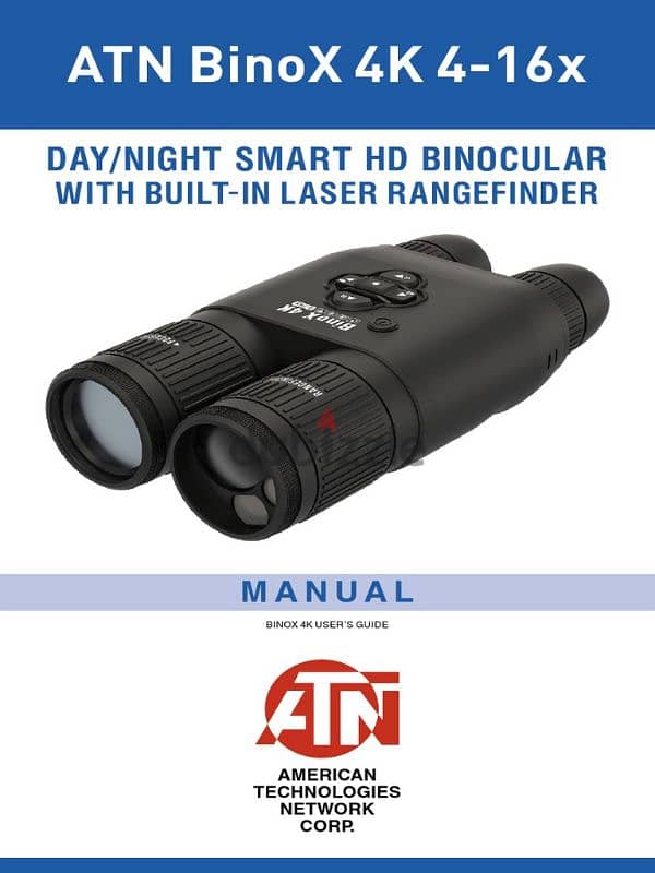 ATN binox 4K 4-16X binocular  منظار أمريكي ليلي نهاري 1