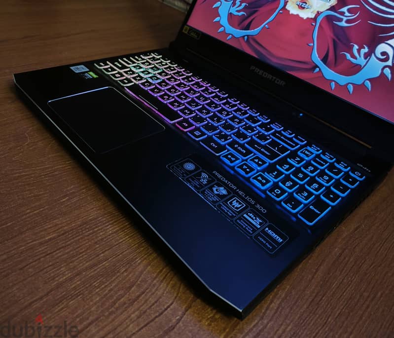 Acer Predator i7 10750H RTX 2060 6GB Gaming Laptop شاشة 144 هرتز 1