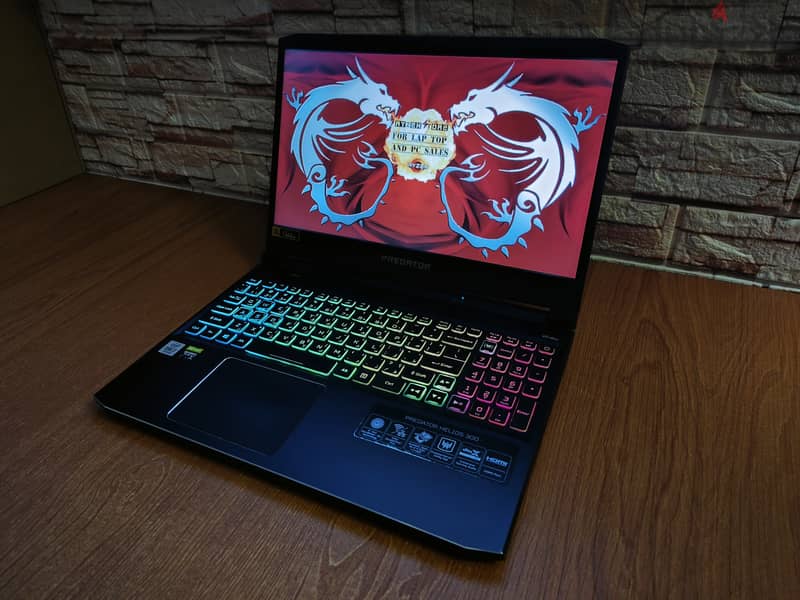 Acer Predator i7 10750H RTX 2060 6GB Gaming Laptop شاشة 144 هرتز 10