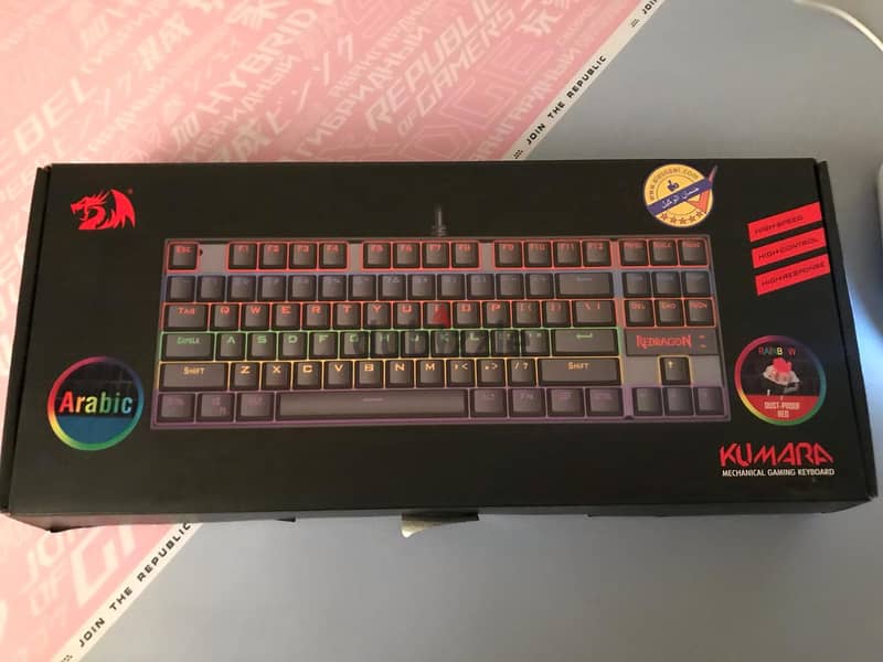 REDRAGON KUMARA K552 ( RAINBOW ) ( Red Switch ) 6