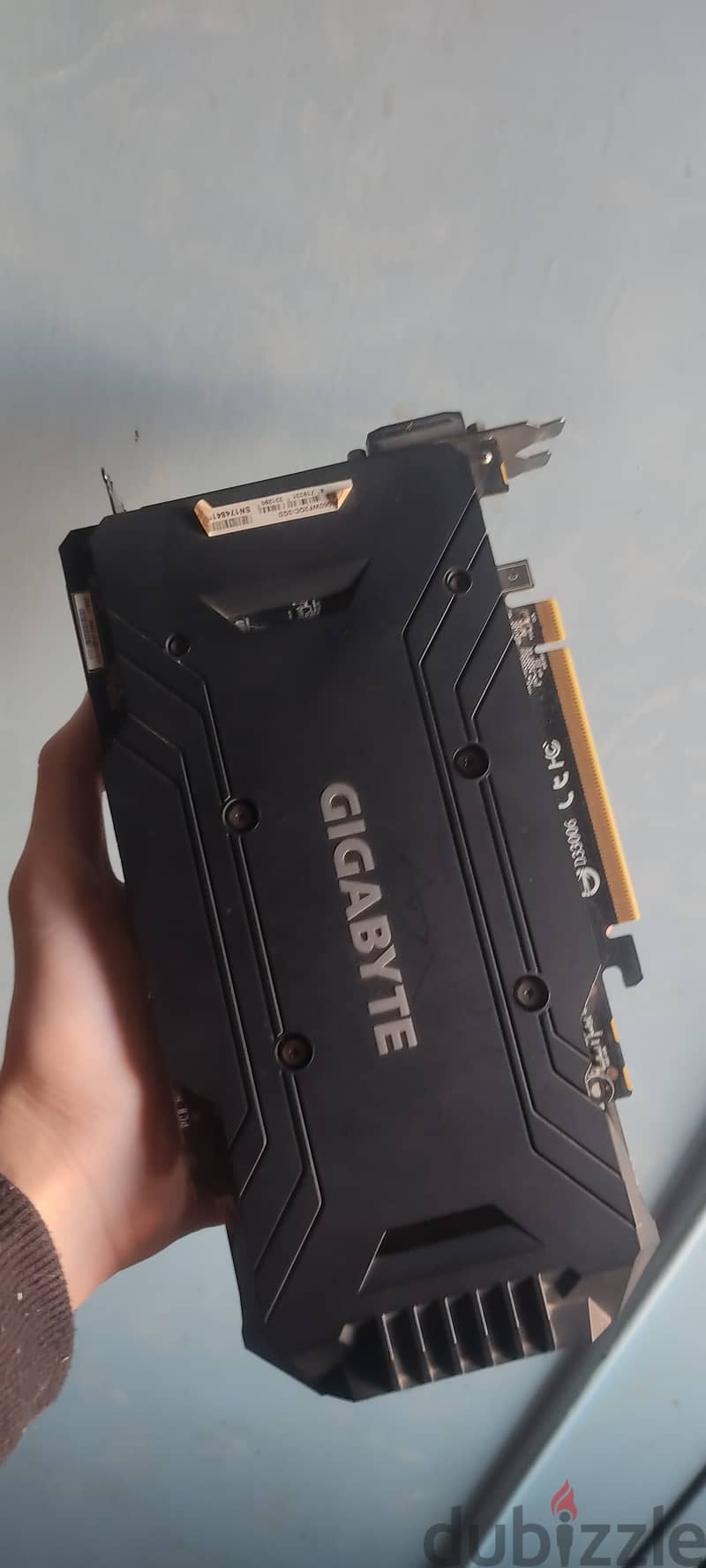 كارت شاشة  Gigabyte GTX 1060 3GB للبيع بحالة ممتازة بالعلبة والمتعلقات 3