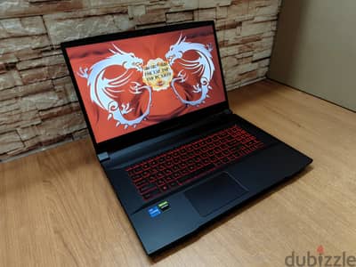 Msi Katana i7-11800H RTX 3050ti gaming laptop 11 جيل