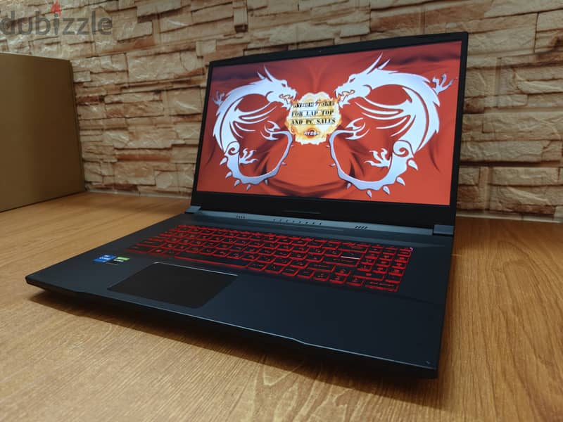 Msi Katana i7-11800H RTX 3050ti gaming laptop 11 جيل 10