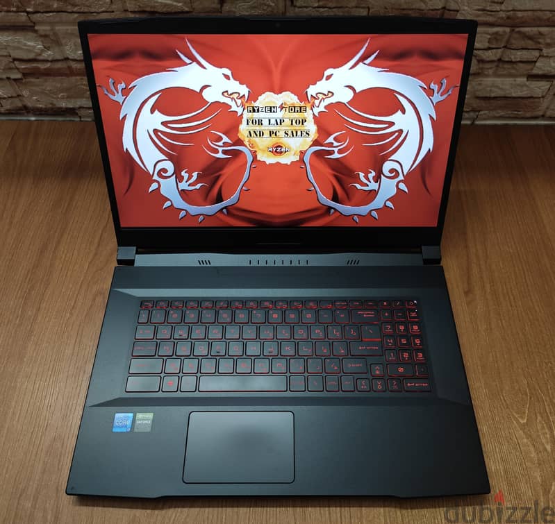 Msi Katana i7-11800H RTX 3050ti gaming laptop 11 جيل 12