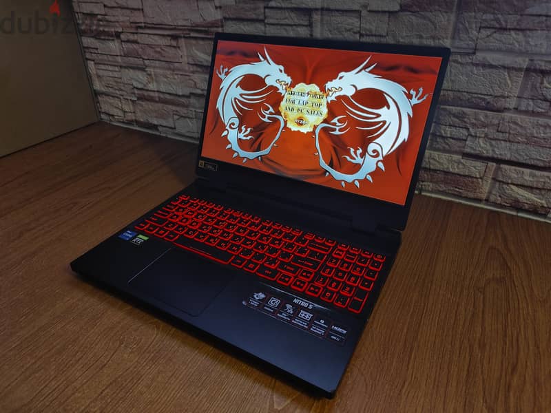 Acer Nitro 5 Core™ i7-12700H RTX 3050 gaming laptop 12 جيل 9