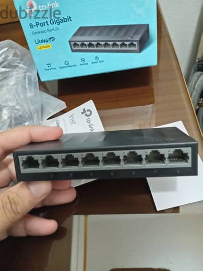 سوتش t Plink8 port. Sl1008g جديد