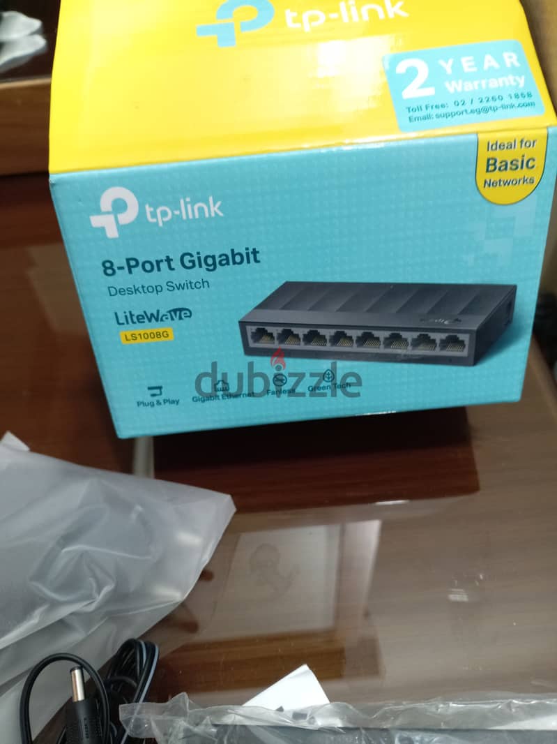 سوتش t Plink8 port. Sl1008g جديد 1