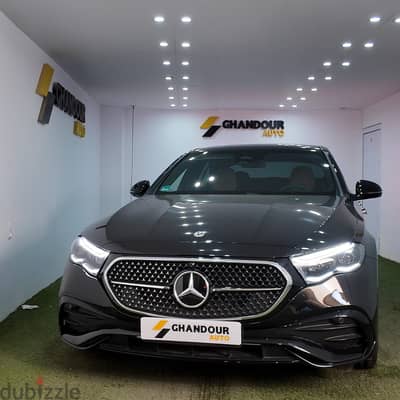 Mercedes Benz E200 AMG 2024 - Ghandour Auto - ZERO