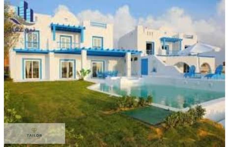 Chalet two rooms mountain view Ras El Hekma delivery  26  fully finished direct on swimming pool