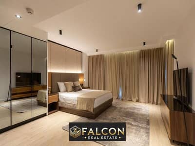 Fully finished hotel apartment with air conditioning, furniture and air conditioners in Heliopolis, Heliopolis, overlooking El-Thawra Street on Suez R