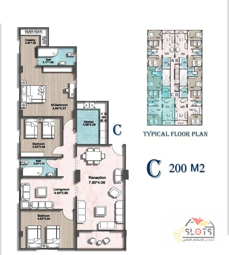 apartment 200m ready to move in andalous new cairo 0