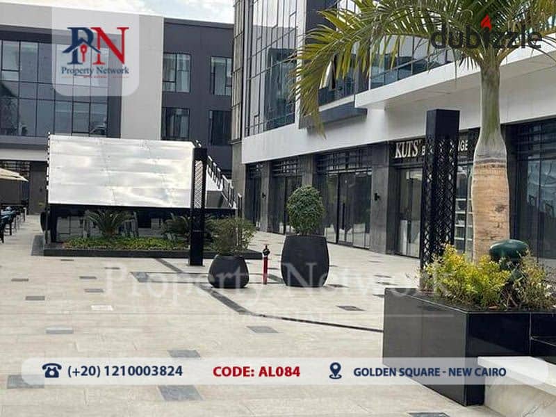 Shop For Rent 113 m2 with outdoor 57 m2 in El-Naser St. Golden Square ,For Food and Beverage 0