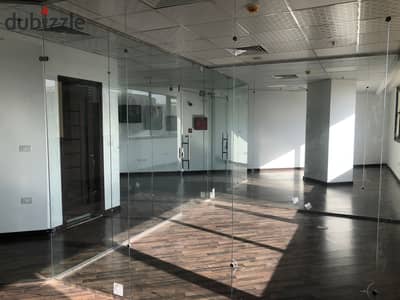 fully finished Office 117m for rent at Mivida business park new cairo