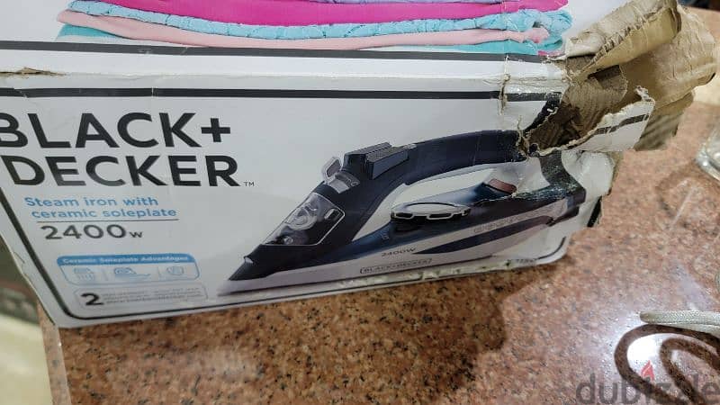 Black & Decker 2400W Steam Iron - X2150-B5 2