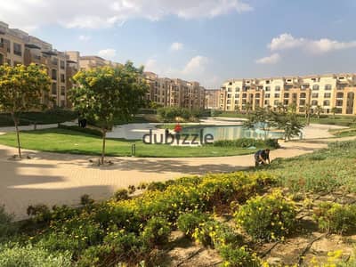 Apartment for sale, ground floor with garden, Ready To Move, landscape view, in Stone Residence, Fifth Settlement, New Cairo