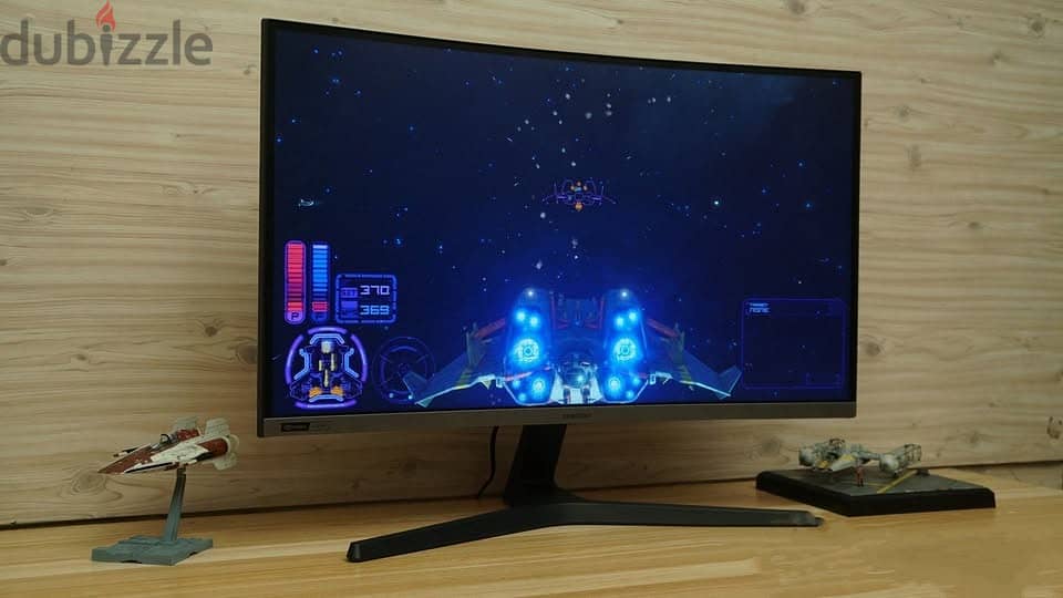 samsung 24 curved gaming monitor 144hz شاشة 0