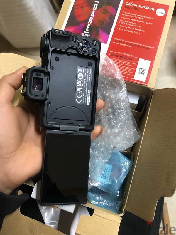 camera canon EOD M50 6