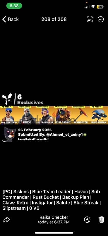 3 rare fortnite accs 5