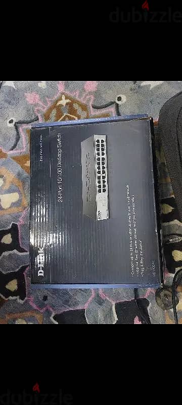 TP-link Router / TP-Link Switch / D-Link Switch / CAT 6 Ethernet Cable 1